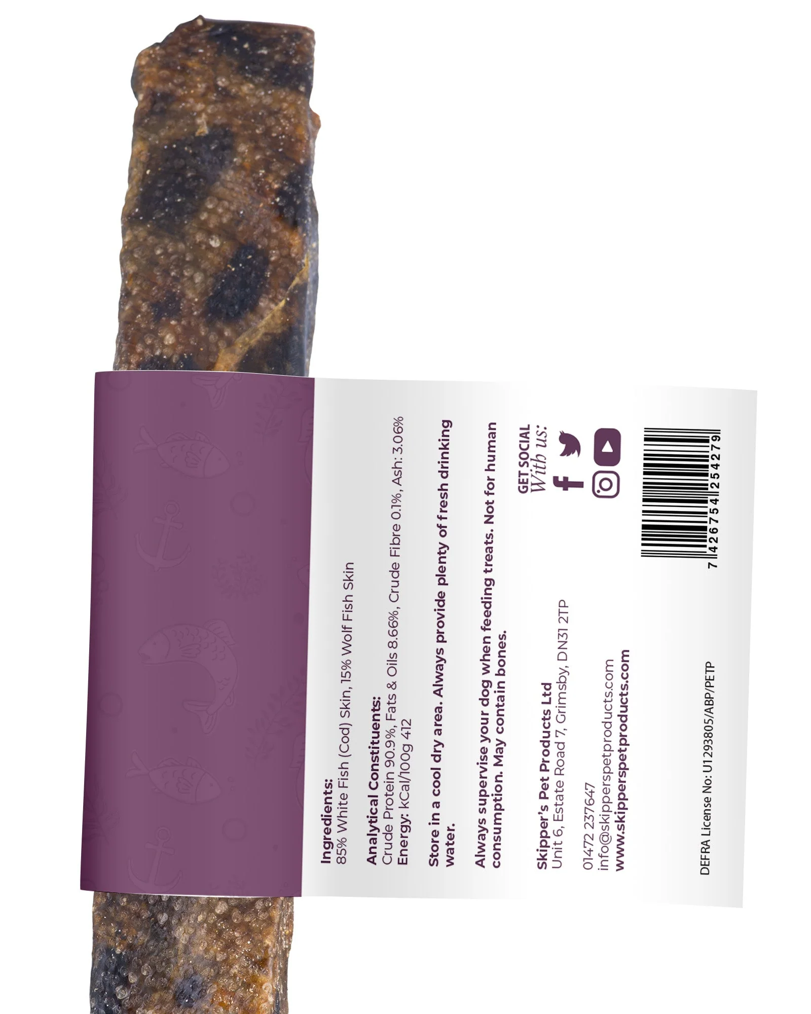 Jumbo Jerky Toothbrush - With Wolf Fish - Image 4
