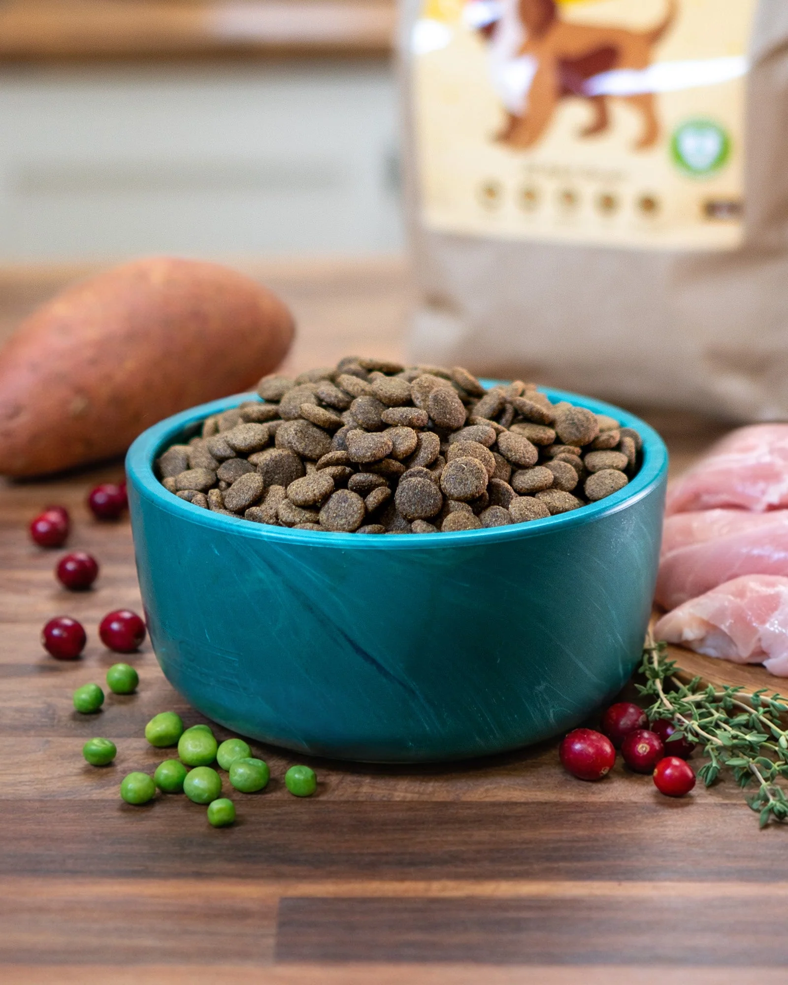 Turkey with Sweet Potato & Cranberry Dog Food