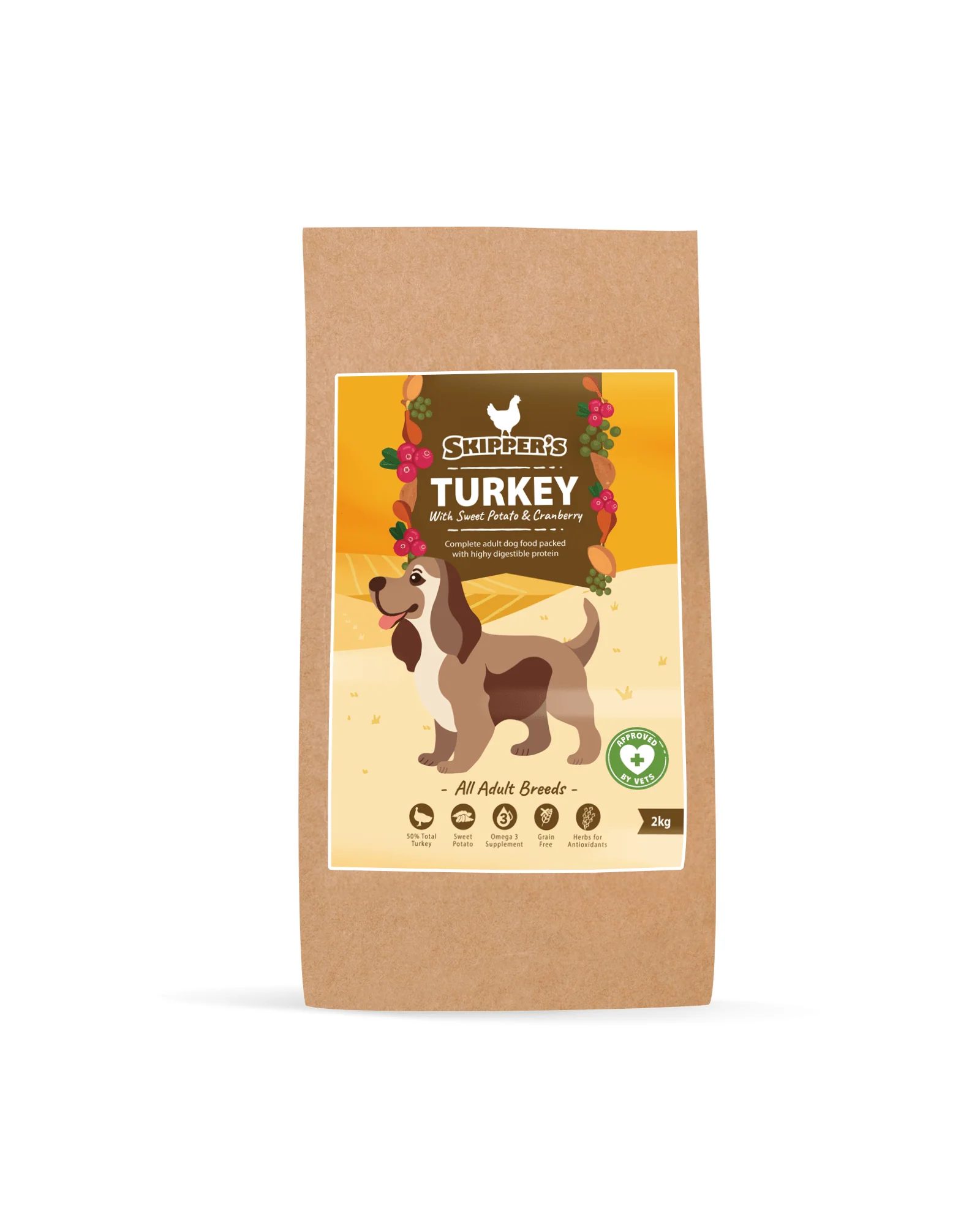 Turkey with Sweet Potato & Cranberry Dog Food - Image 3